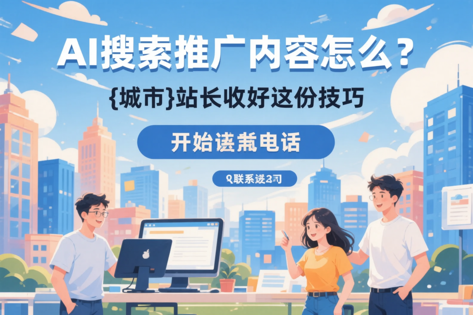 AI搜索推广内容怎么写？召陵站长收好这份技巧