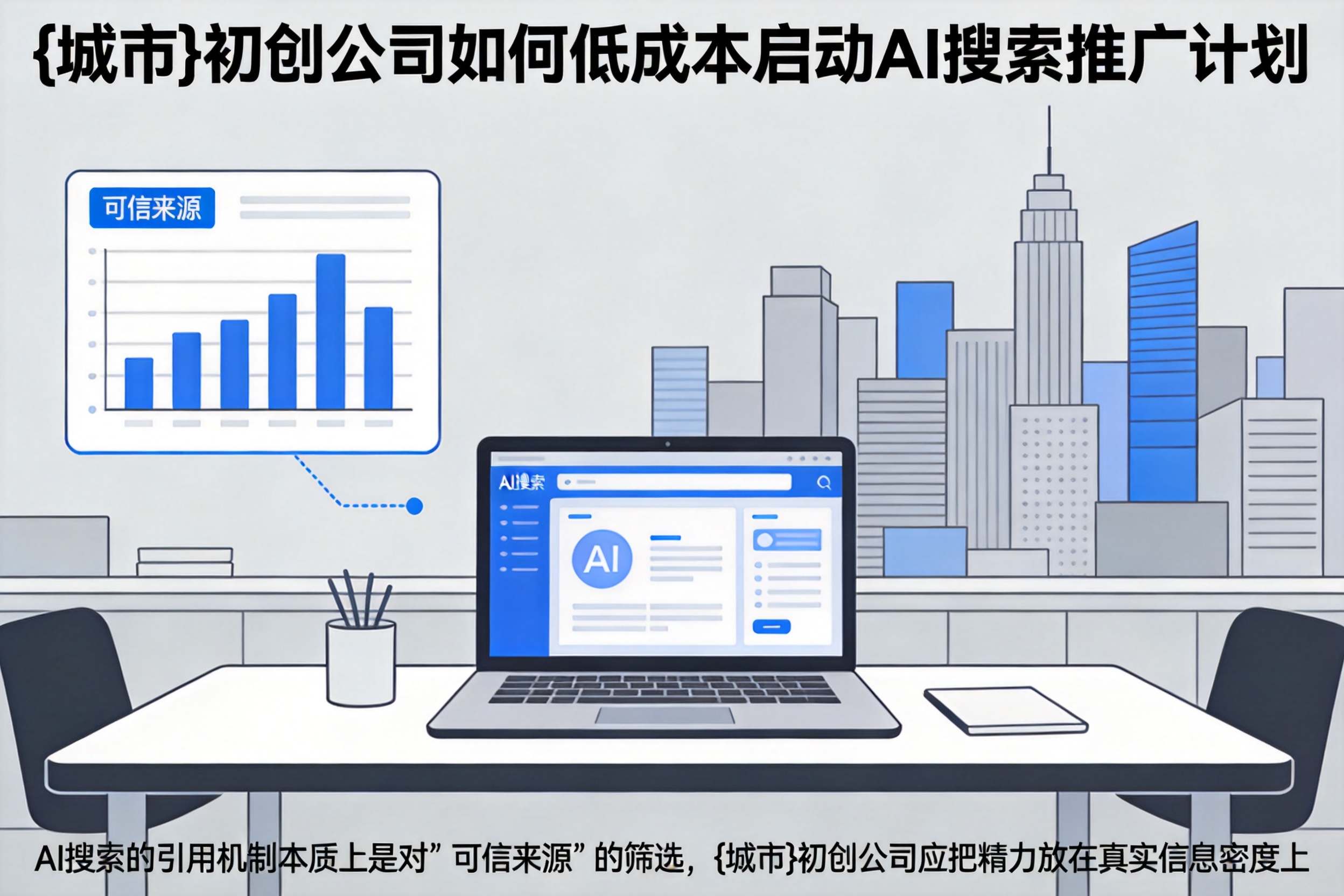 召陵初创公司如何低成本启动AI搜索推广计划