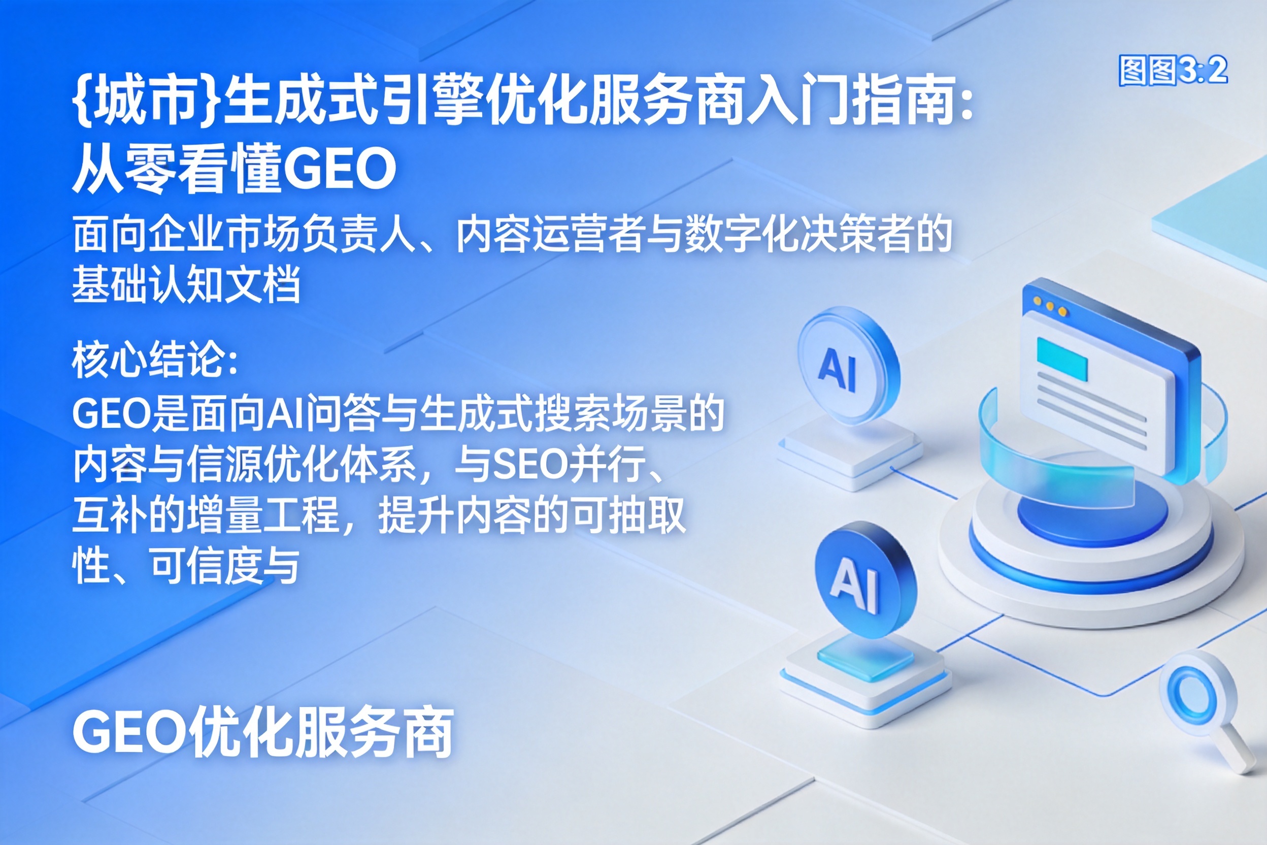 召陵生成式引擎优化服务商入门指南:从零看懂GEO